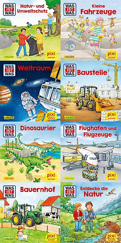 Pixi-8er-Set 296: Pixi zeigt dir WAS IST WAS (...