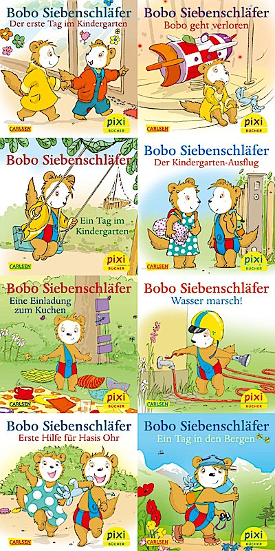 Pixi-8er-Set 282: Neues von Bobo Siebenschläfe...