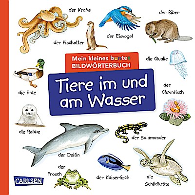 Mein kleines buntes Bildwörterbuch: Tiere im u...