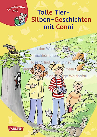 Lesen lernen mit Conni: Tolle Tier-Silben-Gesc...