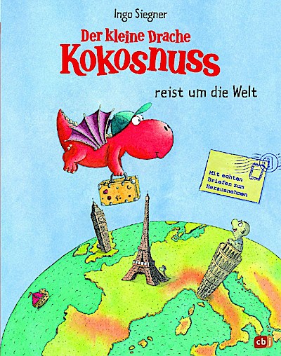 Der kl. Drache Kokosnuss  - reist um die Welt (echte Briefe)