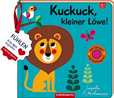 Mein Filz-Fühlbuch: Kuckuck, kleiner Löwe!