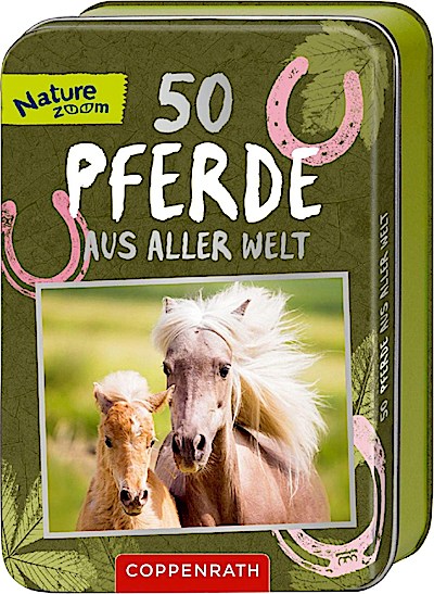 50 Pferde aus aller Welt (in Blechdose)