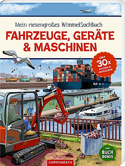 Mein riesengroßes WimmelSuchBuch: Fahrzeuge, G...