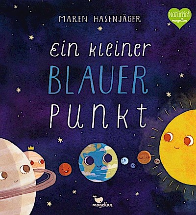 Ein kleiner blauer Punkt