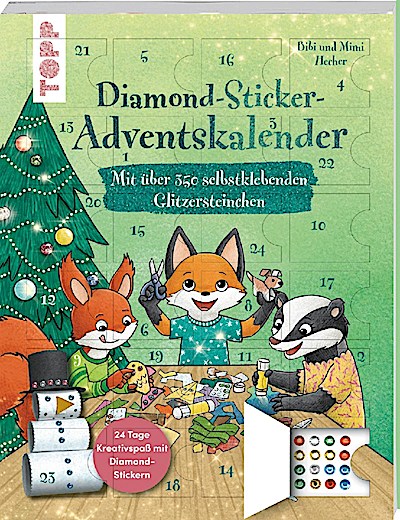 Diamond-Sticker-Adventskalender
