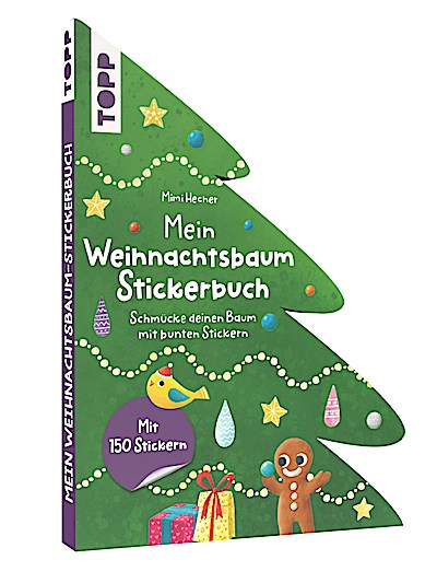 Mein Weihnachtsbaum Stickerbuch