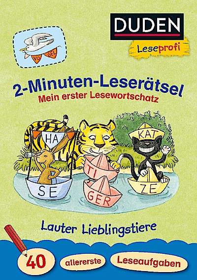 Duden Leseprofi - 2-Minuten-Leserätsel: Mein erster Lesewor