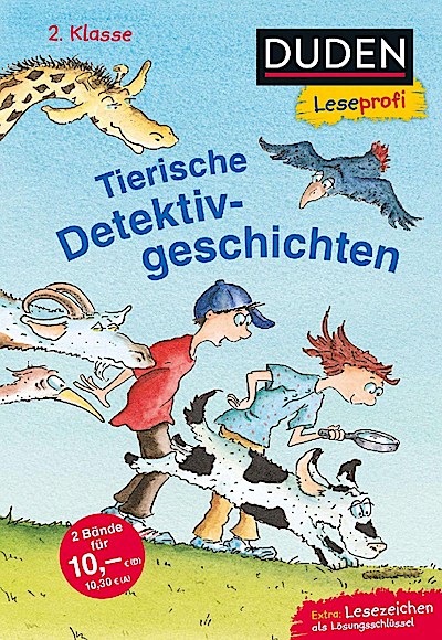 Duden Leseprofi - Tierische Detektivgeschichten (Doppelband