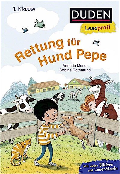 Duden Leseprofi – Rettung für Hund Pepe, 1. Klasse