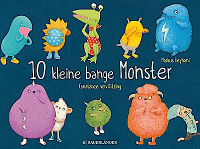 10 kleine bange Monster