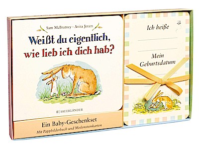 Weißt du eigentlich, wie lieb ...? Ein Baby-Geschenkset