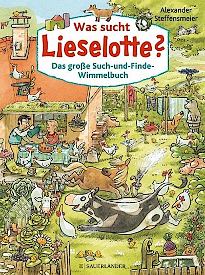 Lieselotte - Was sucht Lieselotte? (Wimmelbuch)