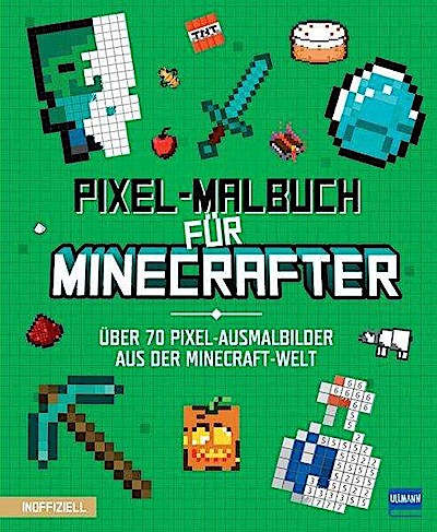 Pixel-Malbuch für Minecrafter