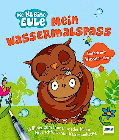 Mein Wassermalspaß: Die kleine Eule