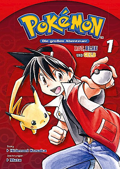 Pokémon - Die großen Abenteuer: Rot, Blau und Gelb 01