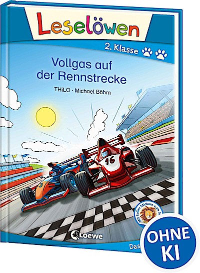 Leselöwen 2. Klasse - Vollgas auf der Rennstrecke