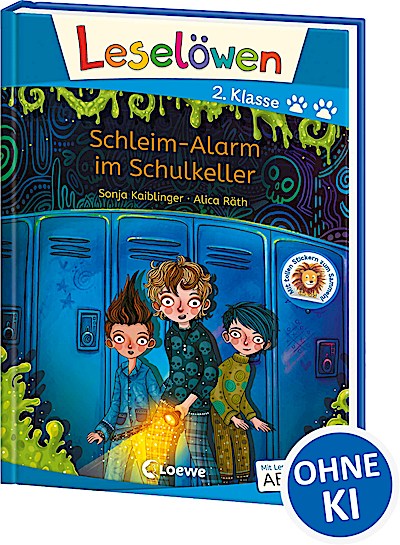 Leselöwen 2. Klasse - Schleim-Alarm im Schulkeller
