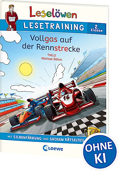 Leselöwen Lesetraining 2. Klasse - Vollgas auf...