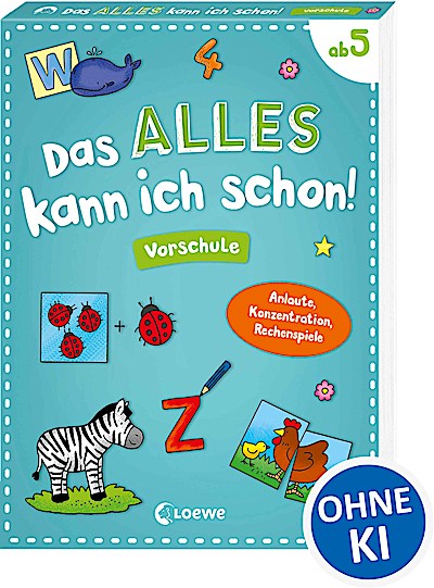Das alles kann ich schon! - Vorschule