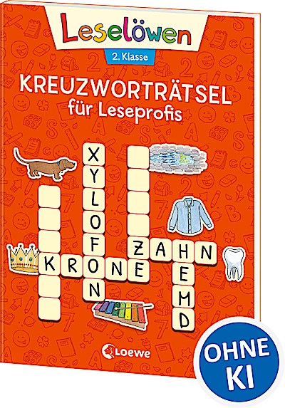 Leselöwen Kreuzworträtsel für Leseprofis - 2. ...