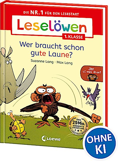 Leselöwen 1. Klasse - Jim ist mies drauf - Wer...