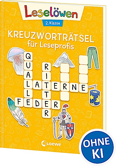 Leselöwen Kreuzworträtsel für Leseprofis - 2. ...