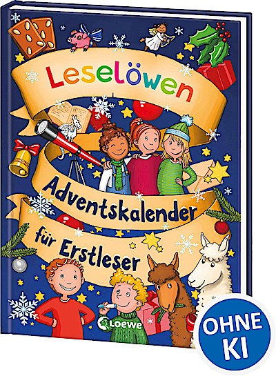 Leselöwen-Adventskalender für Erstleser