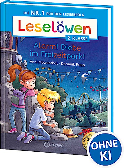 Leselöwen 2. Klasse - Alarm! Diebe im Freizeitpark!