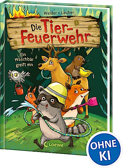 Die Tier-Feuerwehr (Band 1) - Ein Waschbär greift ein