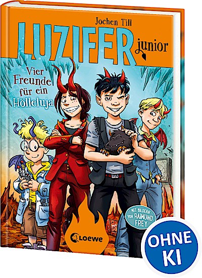 Luzifer junior (Band 17) - Vier Freunde für ei...