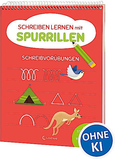 Schreiben lernen mit Spurrillen - Schreibvorüb...