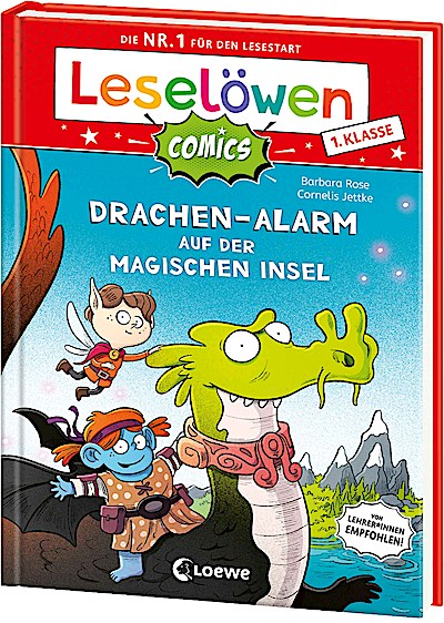 Leselöwen Comics 1. Klasse - Drachen-Alarm auf der magische