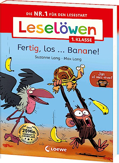 Leselöwen 1. Klasse - Jim ist mies drauf - Fertig, los...Ba