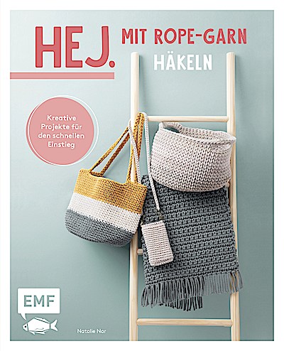 Hej. Mit Rope-Garn häkeln super easy