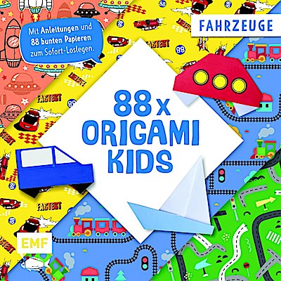 88 x Origami Kids – Fahrzeuge