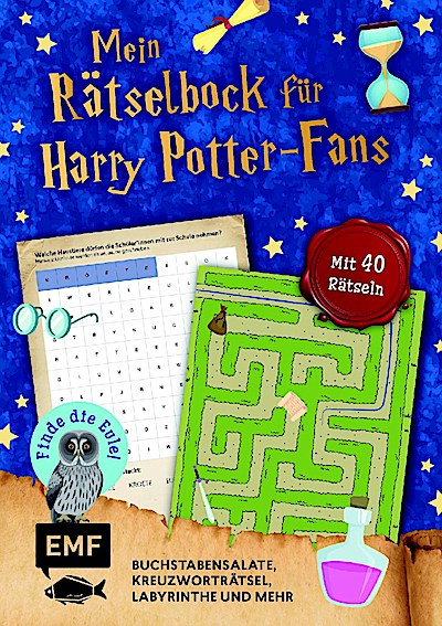 Mein zauberhafter Rätselblock für Harry Potter-Fans – Finde