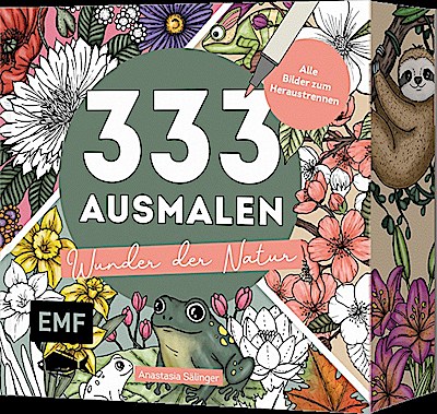 333 Ausmalen –&Wunder der Natur