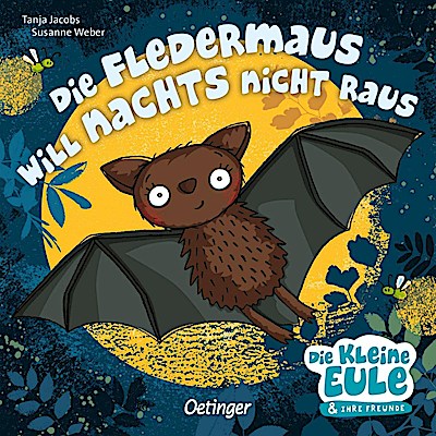 Die Fledermaus will nachts nicht raus (Pappe)