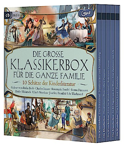 Die große Klassikerbox für die ganze Familie (mp3-CD)