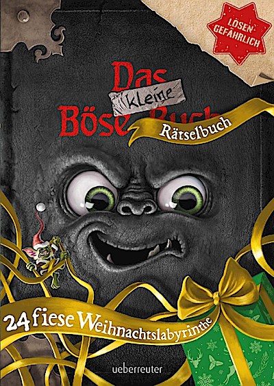 Das kleine Böse Rätselbuch - 24 fiese Weihnachtslabyrinthe