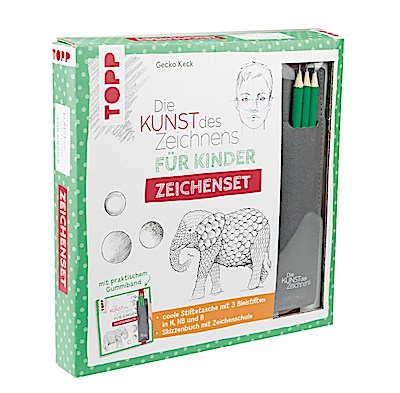 Die Kunst des Zeichnens für Kinder: Zeichenset