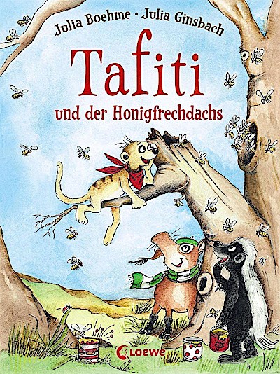 Tafiti (07) und der Honigfrechdachs