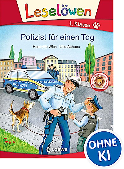 Leselöwen 1. Klasse - Polizist für einen Tag