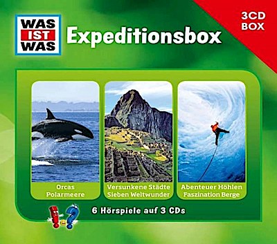 Was ist Was (3 CD-Box) - Expeditionsbox