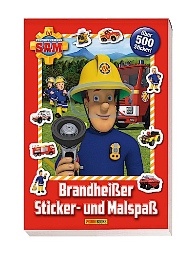 Feuerwehrmann Sam: Brandheißer Sticker- und Ma...