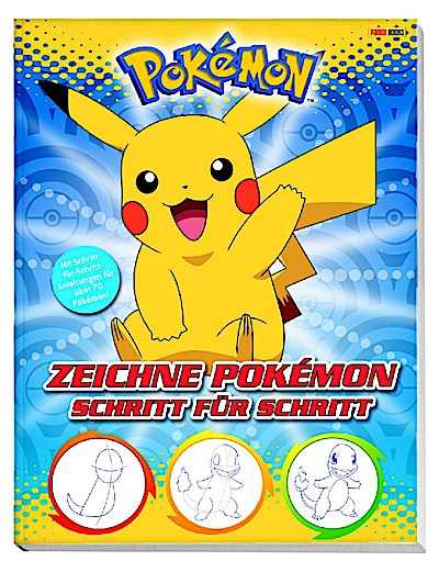 Pokemon: Zeichne Pokemon Schritt für Schritt