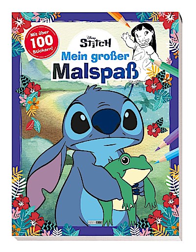 Disney Stitch: Mein großer Malspaß