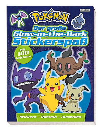 Pokémon: Der große Glow-in-the-Dark Stickerspaß: Sticker...