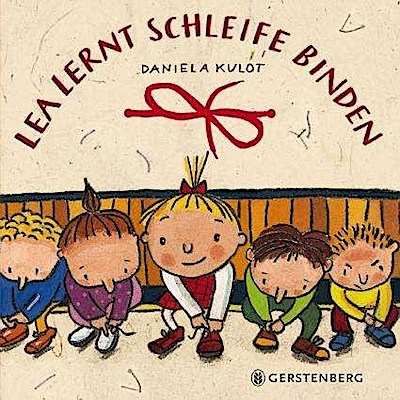 Lea lernt Schleife binden